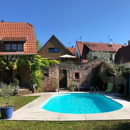 Le Grenier - Piscine Et Spa Marlenheim Exterior photo