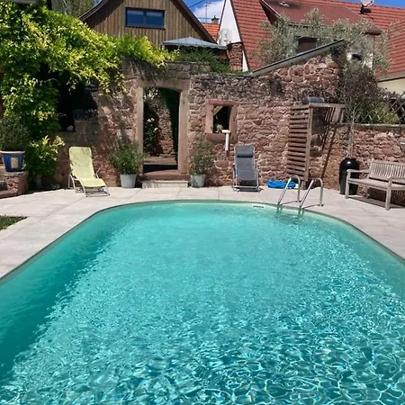 Le Grenier - Piscine Et Spa Marlenheim Exterior photo